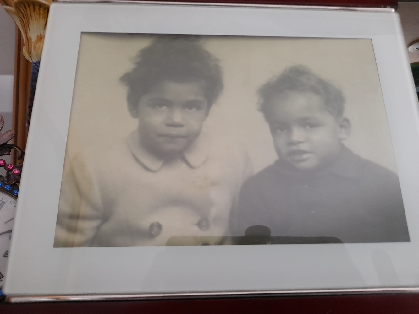 Shurerban Sims and her Twin Brother