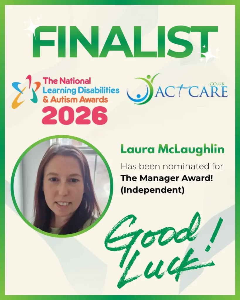 Laura McLaughlin finalist Manager Award 2026 ACT Care