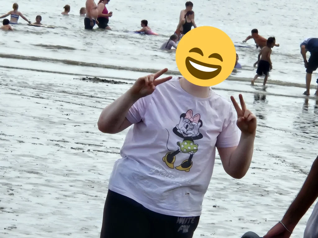 YP enjoyed the seaside day trip to Barry Island beach.